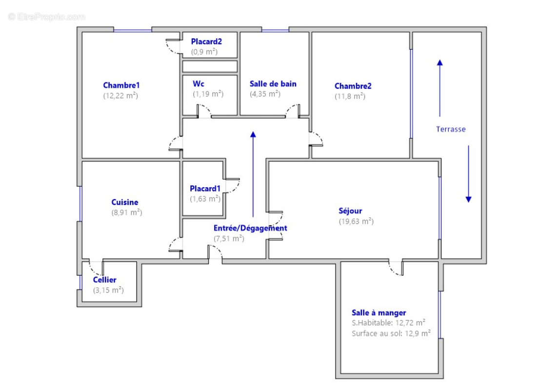 Appartement à CACHAN