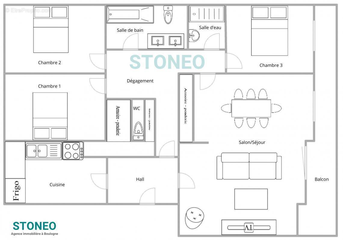 Appartement à CLAMART