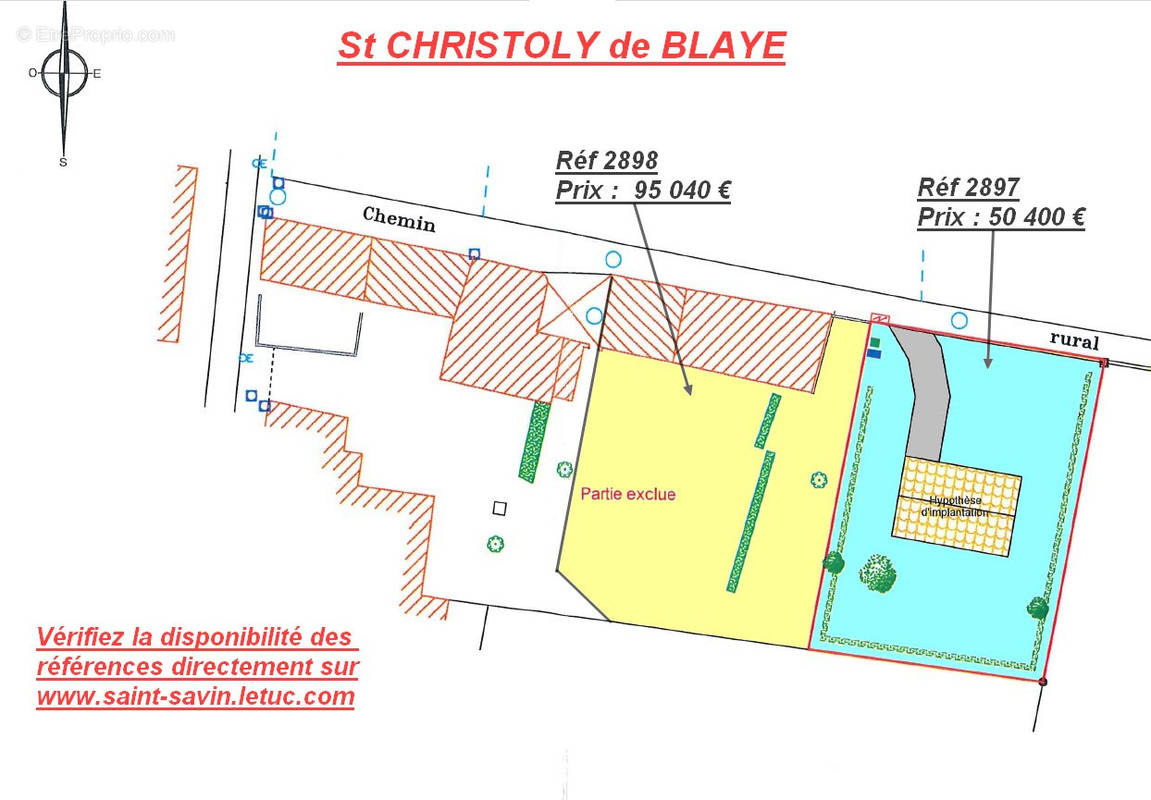 Maison à SAINT-CHRISTOLY-DE-BLAYE