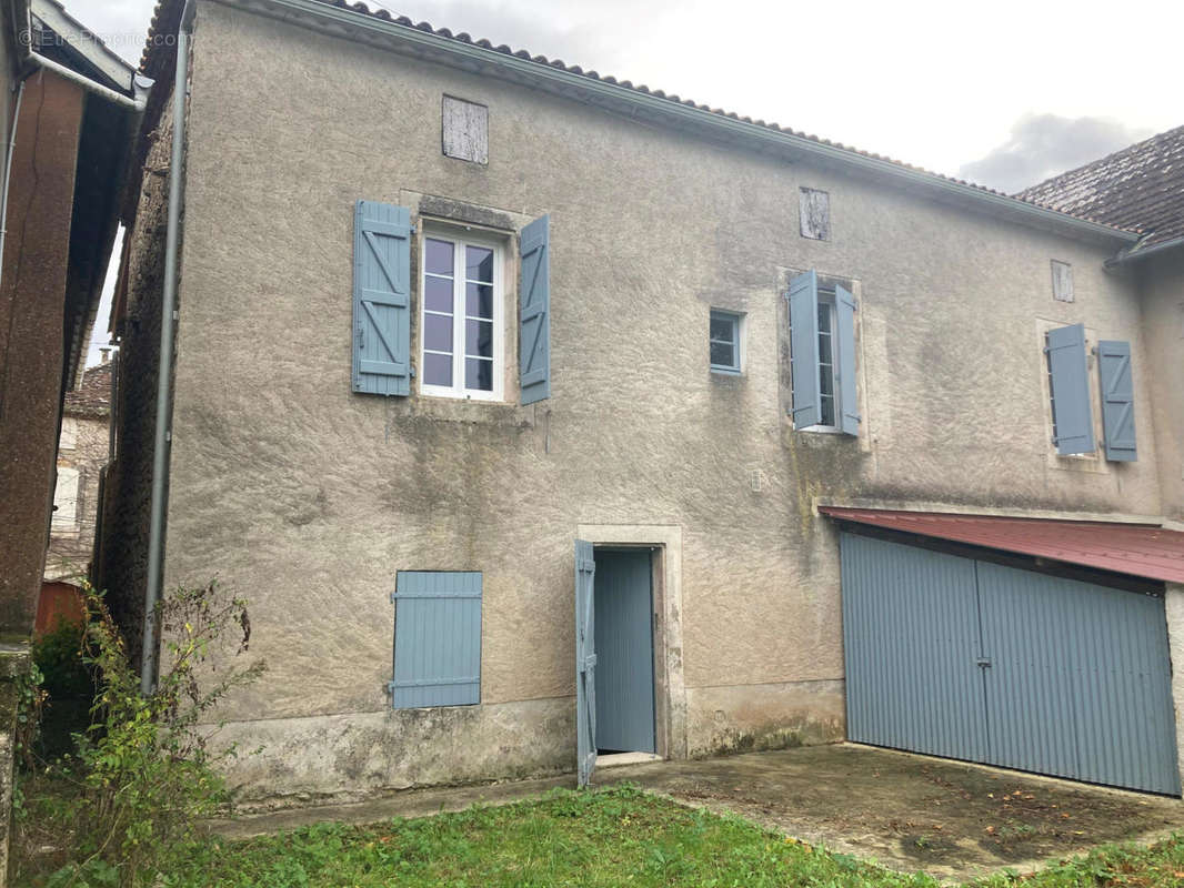 façade nord - Maison à CAHORS