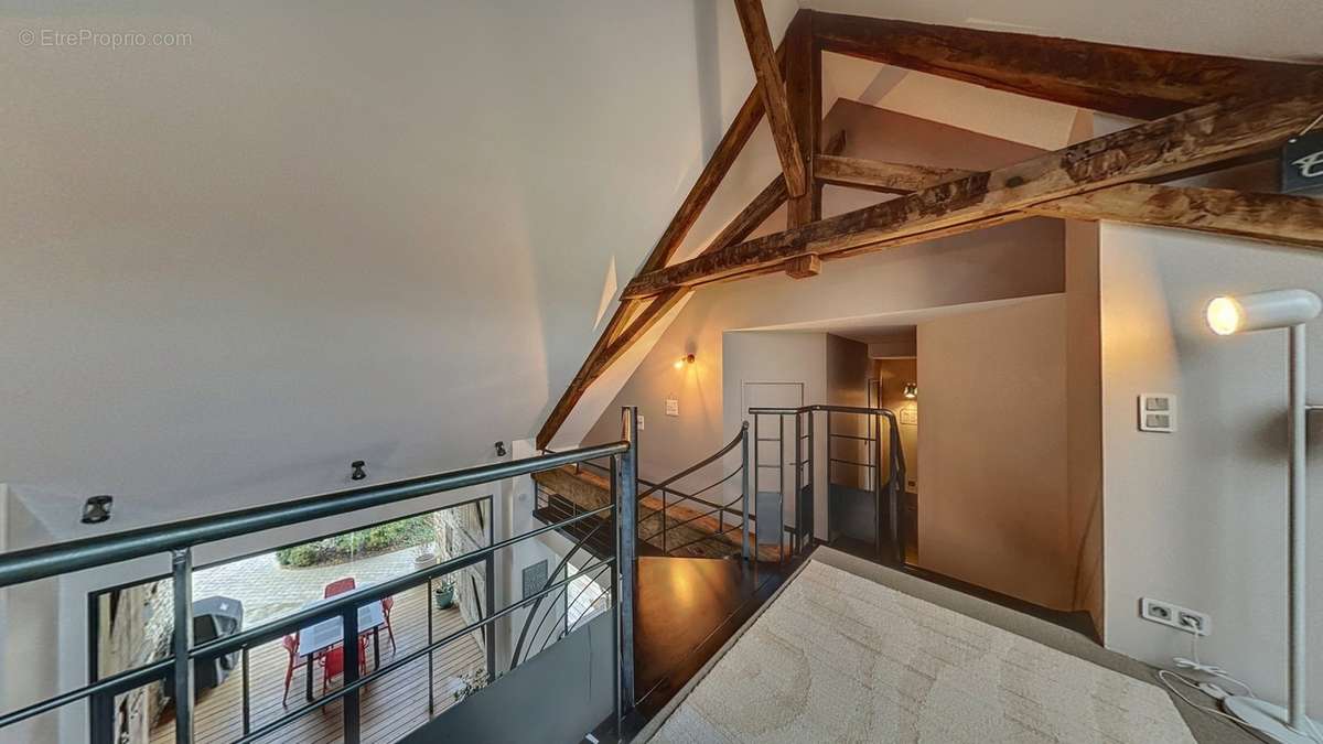 Maison Montgivray, la mezzanine - Maison à MONTGIVRAY