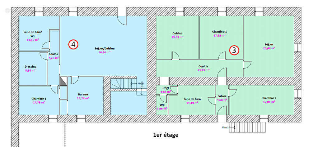 Appartement à BLETTERANS