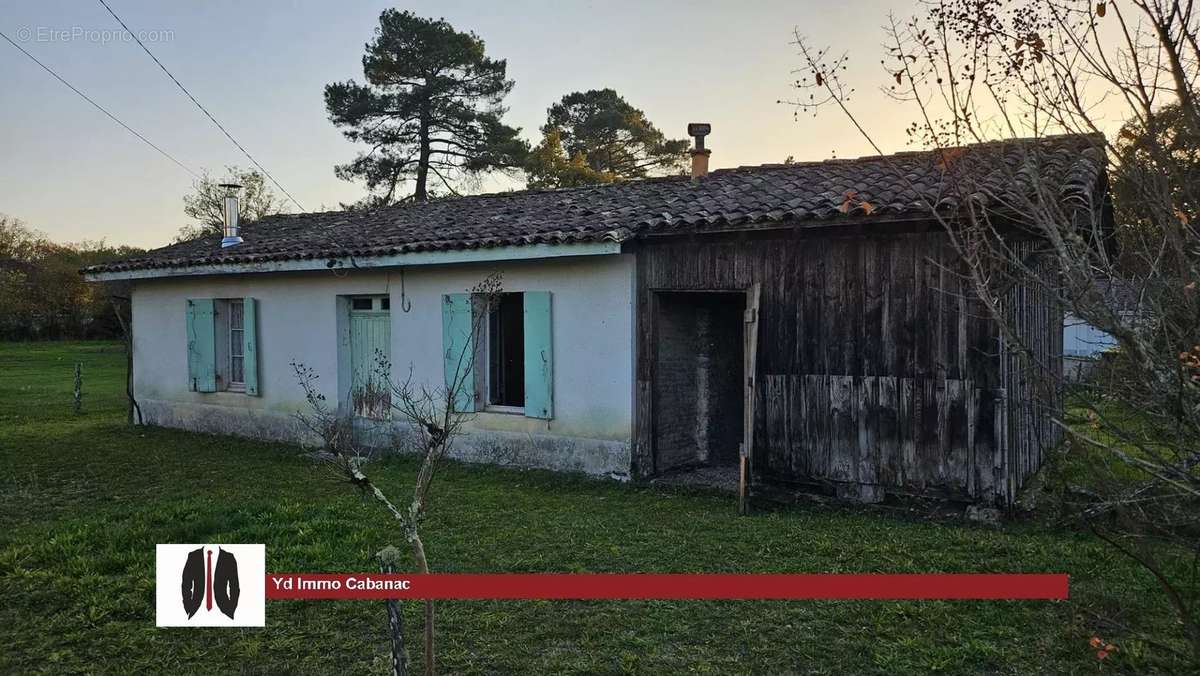 Maison à CABANAC-ET-VILLAGRAINS