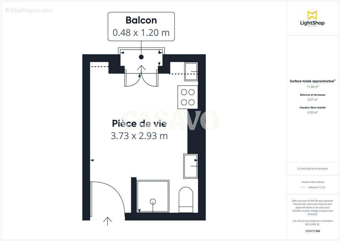 Appartement à PARIS-9E