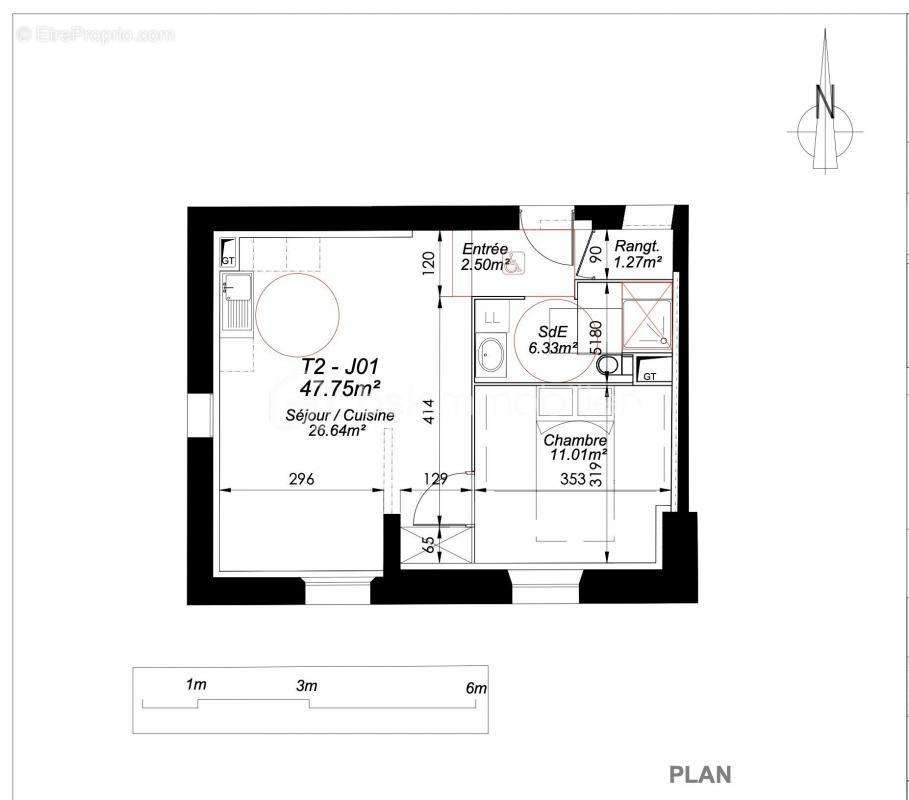 Appartement à DAMMARIE-LES-LYS