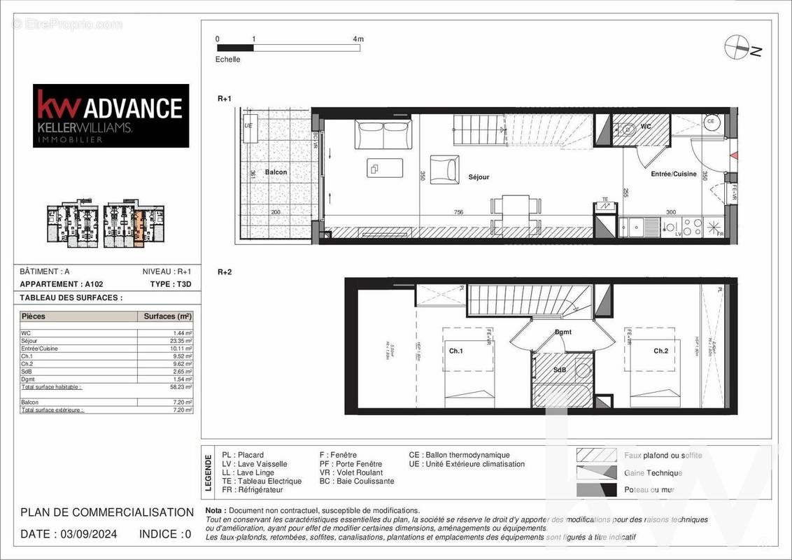 Appartement à TOULOUSE