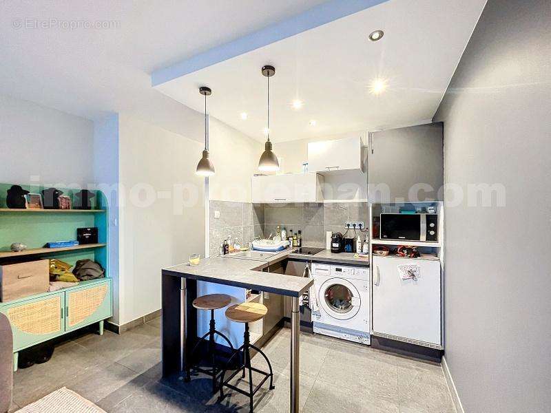 APPARTEMENT_Studio_SAINT_JULIEN_geneve_DOUANE_SUISSE_proche_frontière_investissement_locatif_rentabilité_proche_commodités_cuisine_ouverte_ - Appartement à SAINT-JULIEN-EN-GENEVOIS