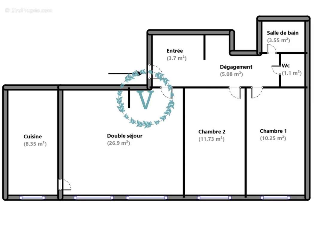 Appartement à MONTROUGE