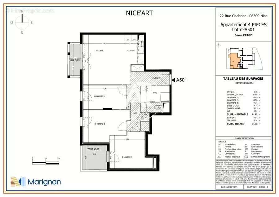 Appartement à NICE