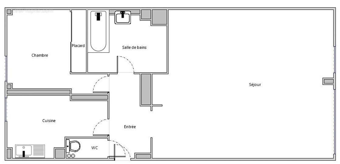 Appartement à MONTROUGE