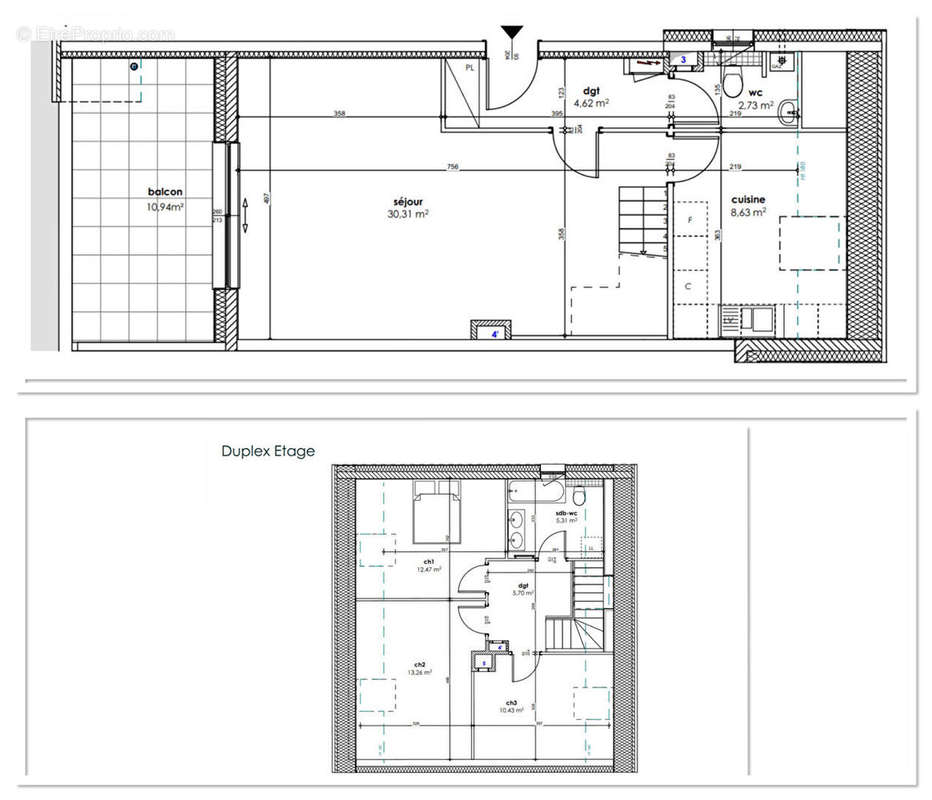 Appartement à TRUCHTERSHEIM