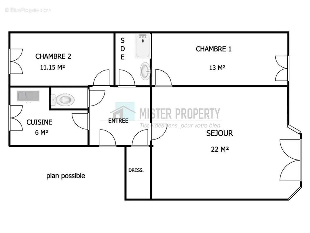 Appartement à PARIS-16E