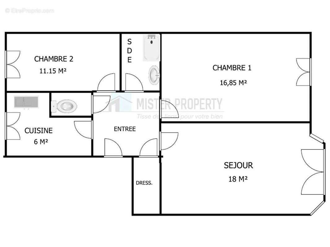 Appartement à PARIS-16E