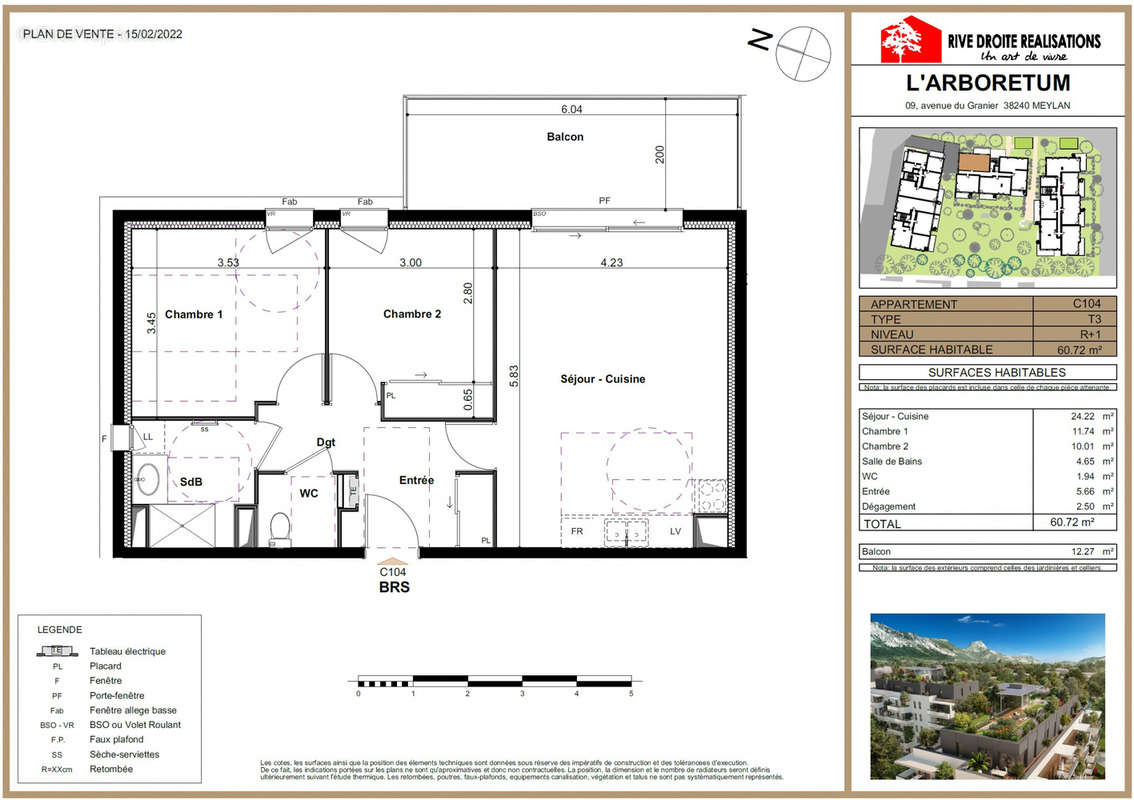 Appartement à MEYLAN