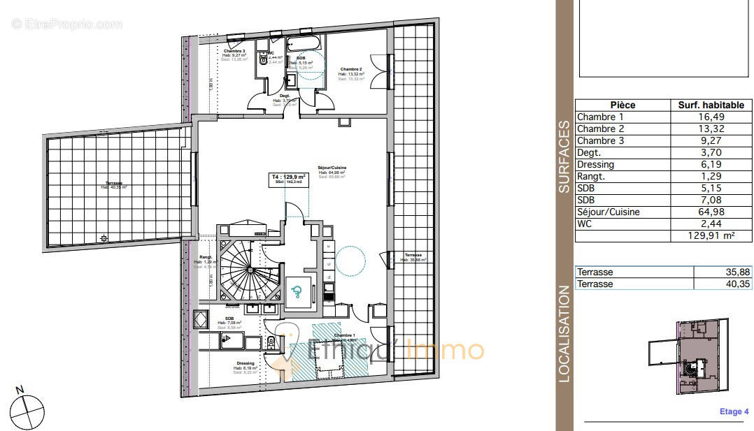 Appartement à ILLKIRCH-GRAFFENSTADEN