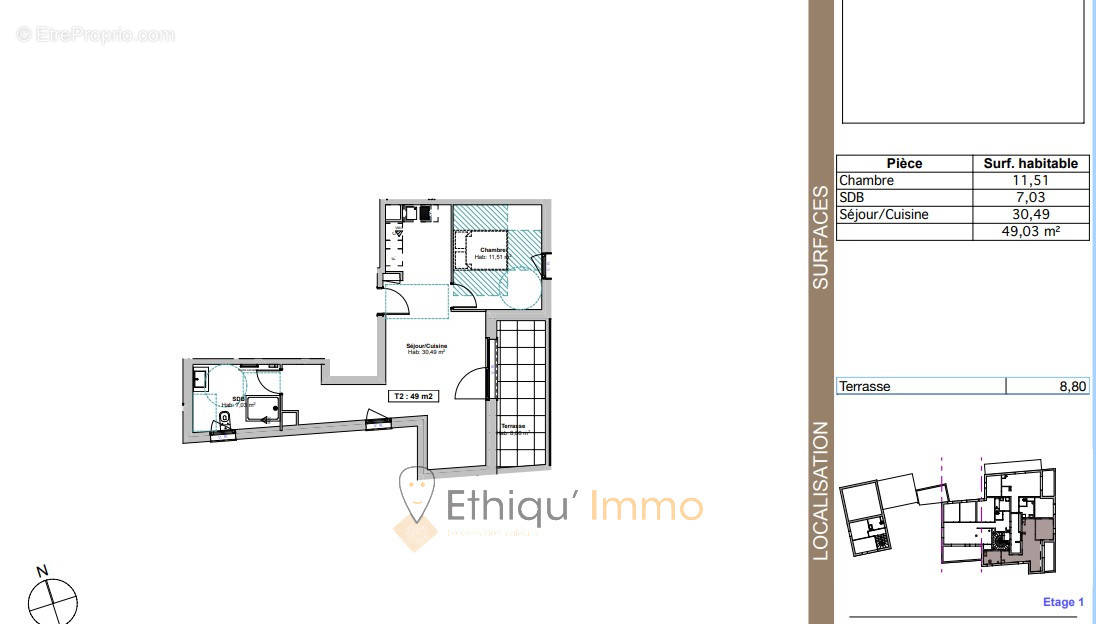 Appartement à ILLKIRCH-GRAFFENSTADEN