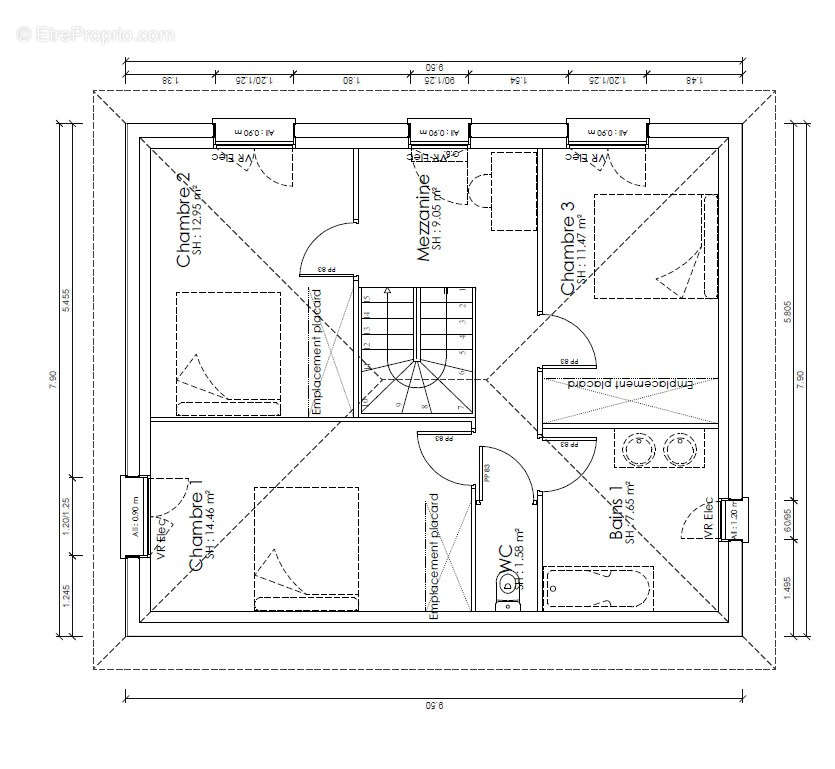 Maison à BONNEFAMILLE