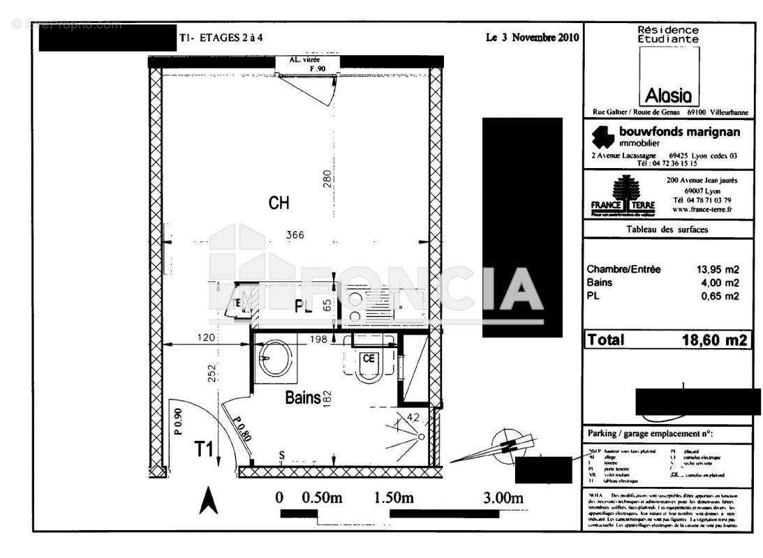 Appartement à VILLEURBANNE