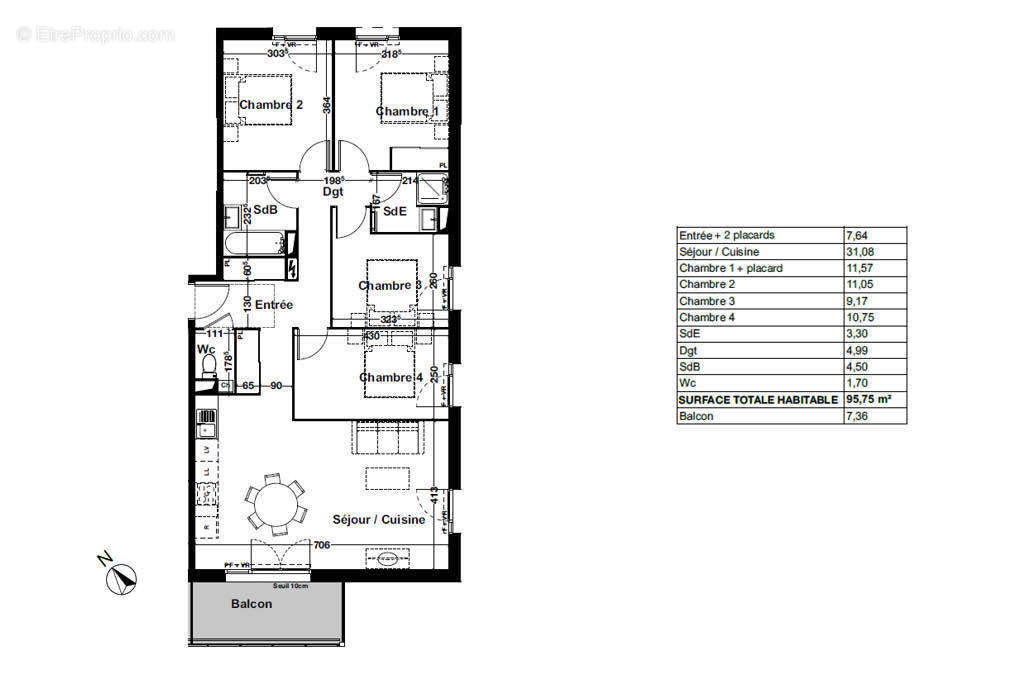 Appartement à SAINT-LOUBES