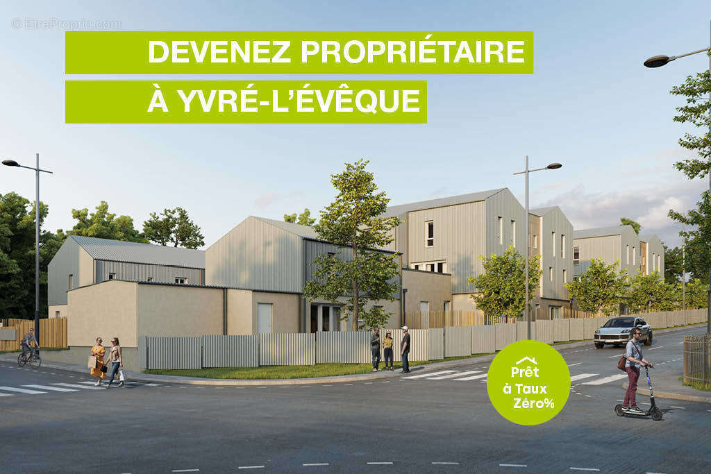 Appartement à YVRE-L&#039;EVEQUE