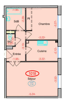 Appartement à JOUY-EN-JOSAS