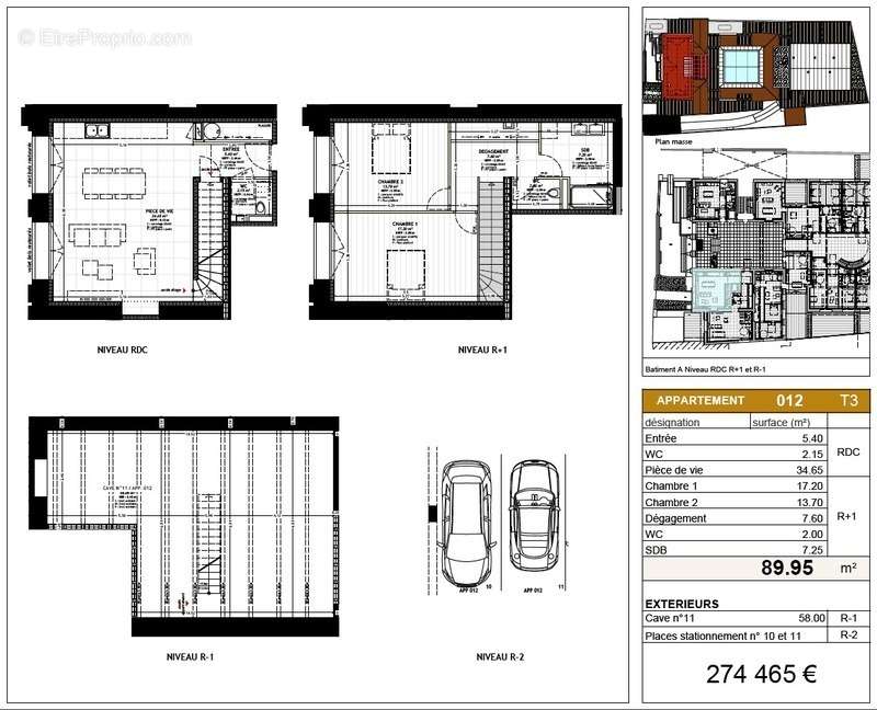 Appartement à ROANNE