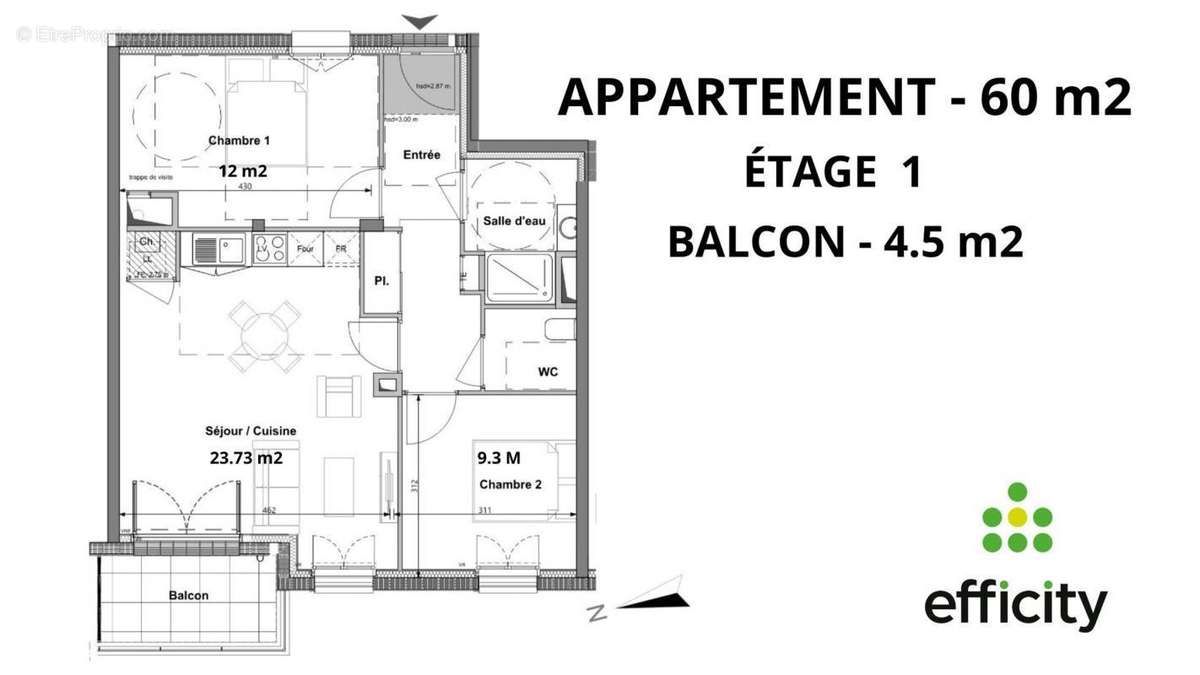 Appartement à SAINT-NAZAIRE