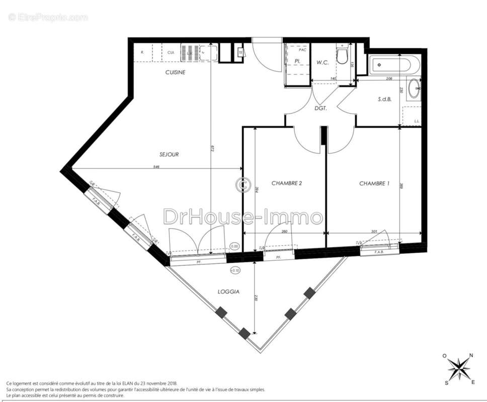 Appartement à VILLEFONTAINE