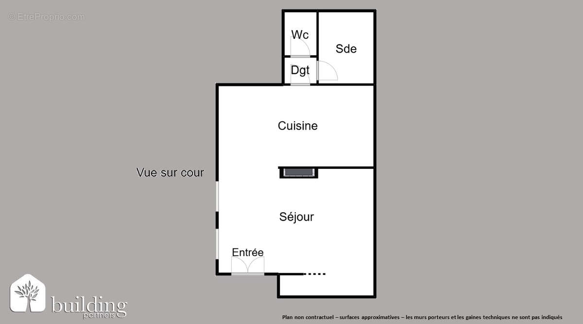 Appartement à LEVALLOIS-PERRET