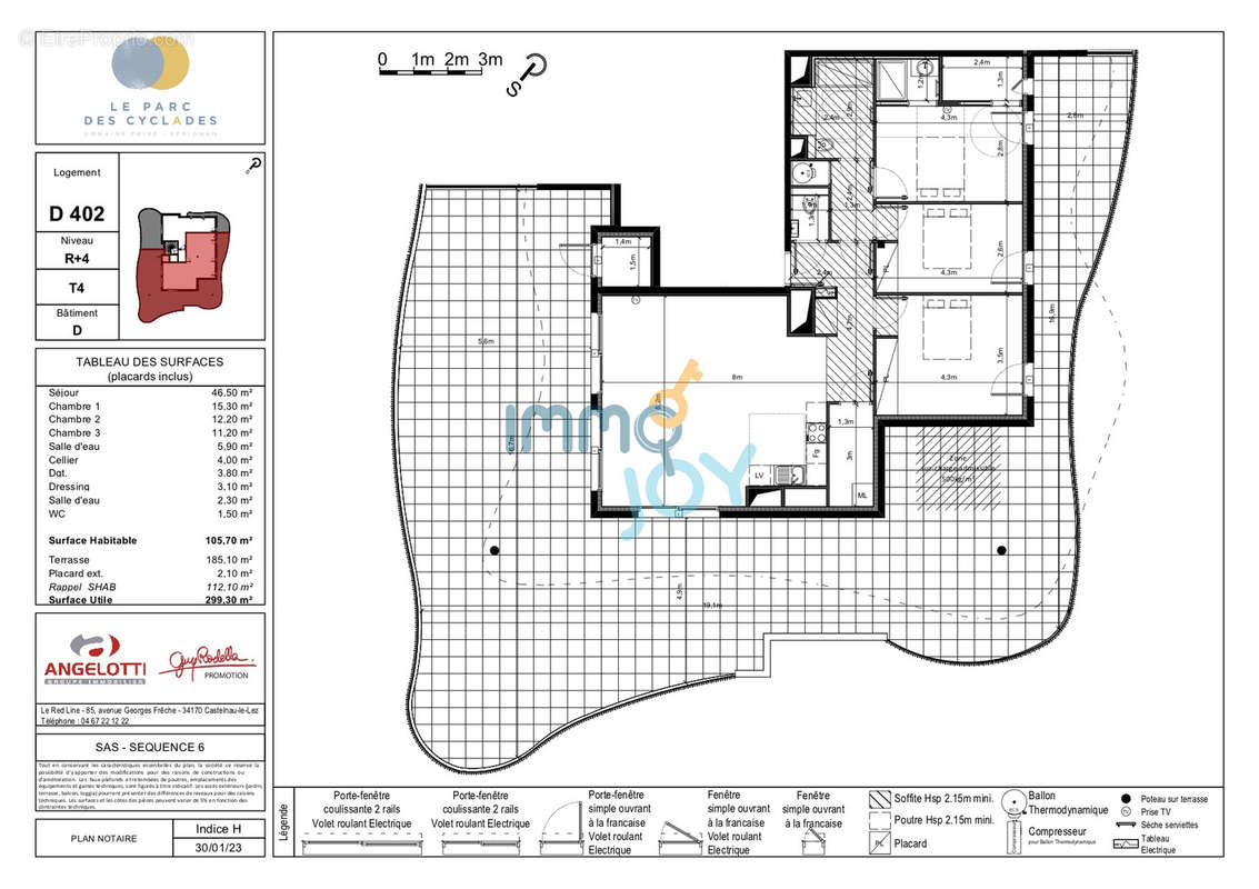 Appartement à SERIGNAN