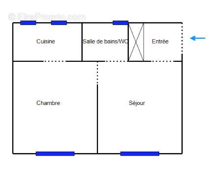 Appartement à PARIS-13E