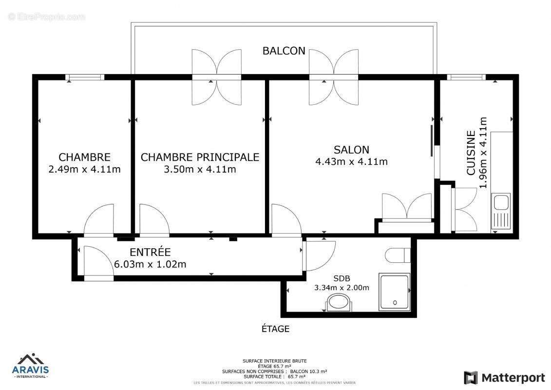 Appartement à SAINT-PIERRE-EN-FAUCIGNY