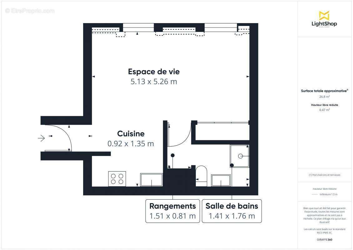 Appartement à PARIS-3E