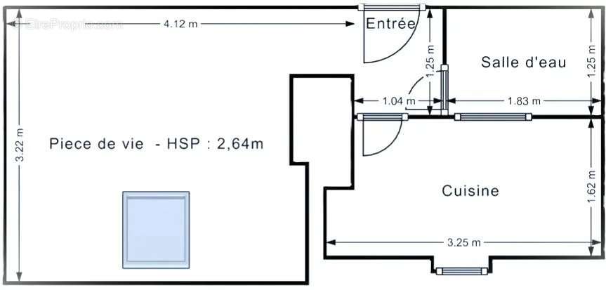 Appartement à PARIS-18E