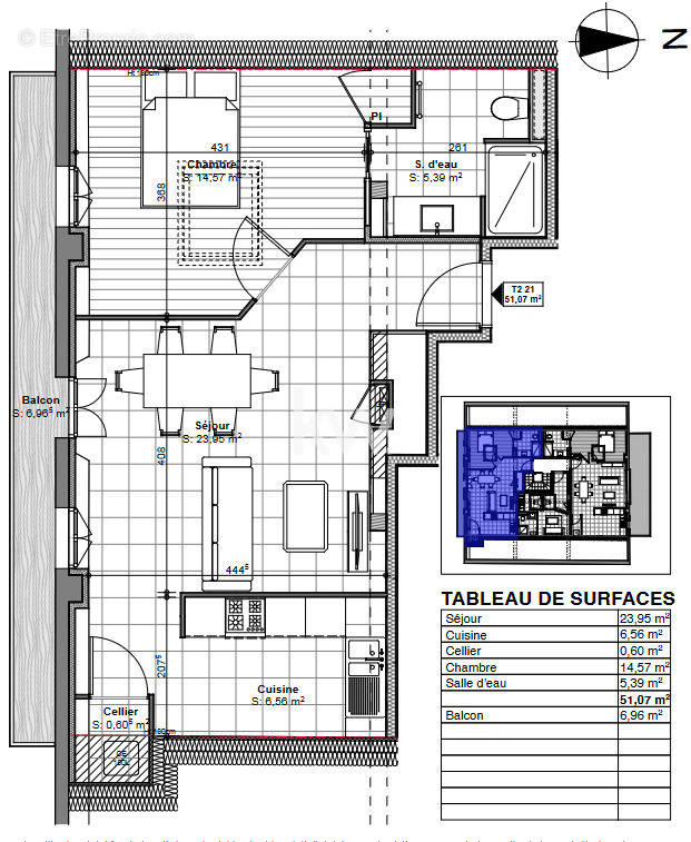 Appartement à SAINT-JEOIRE