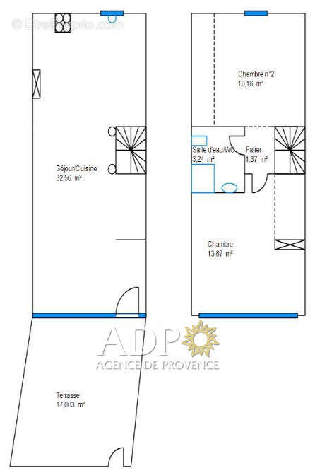 Appartement à AURIBEAU-SUR-SIAGNE