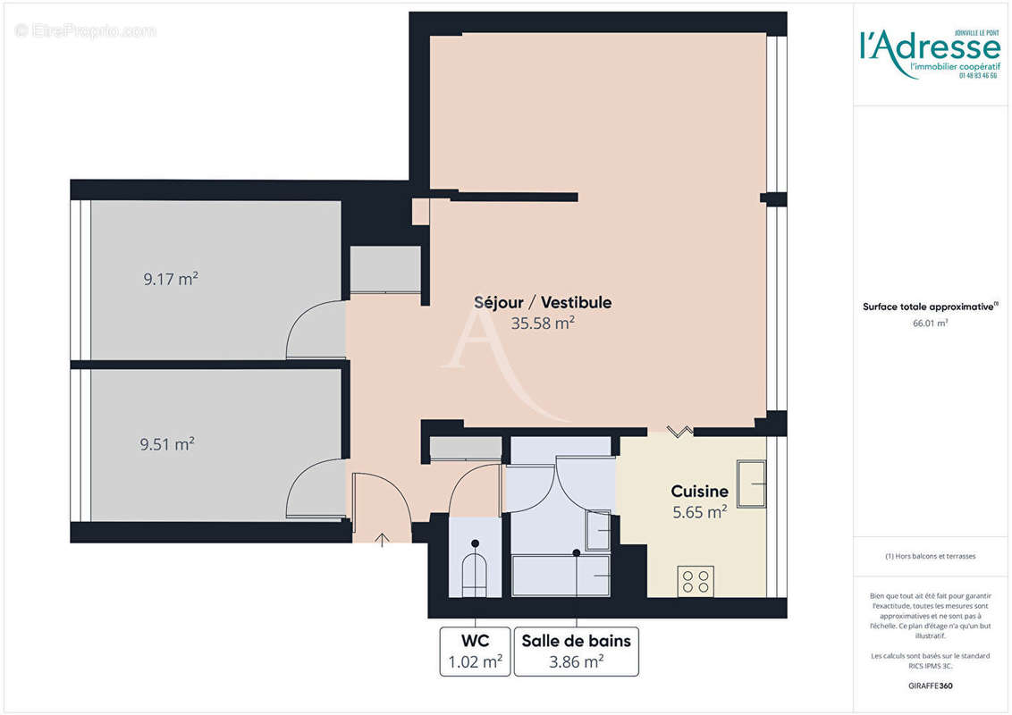 Appartement à CHAMPIGNY-SUR-MARNE