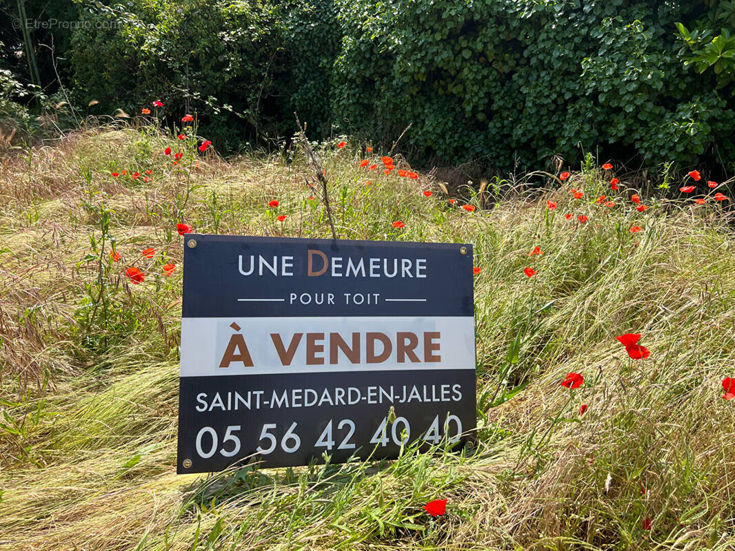 Terrain à SAINT-AUBIN-DE-MEDOC