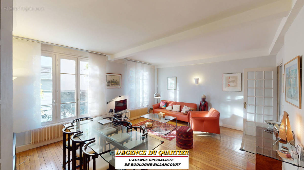 Appartement à BOULOGNE-BILLANCOURT