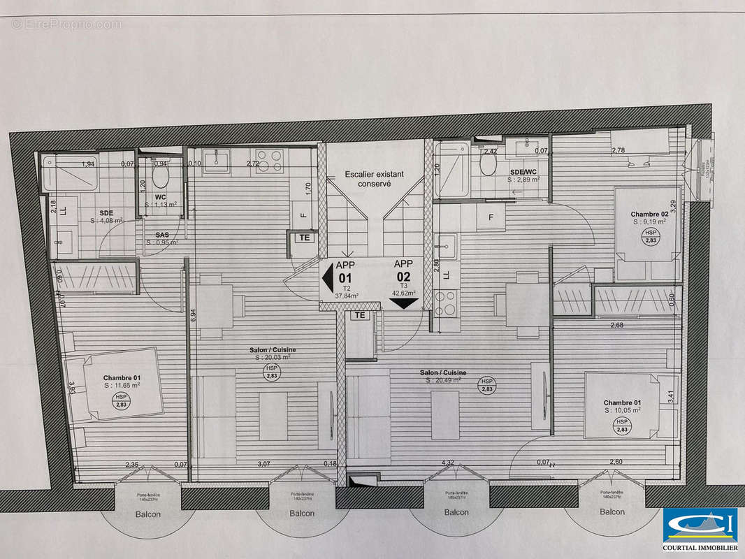 Appartement à TOURNON-SUR-RHONE