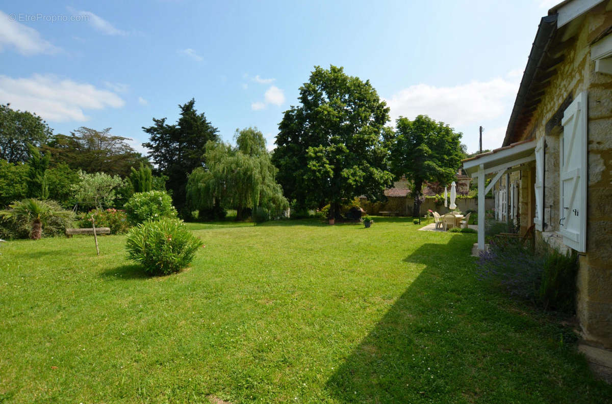 Jardin 2 - Garden 2 - Maison à VIC-FEZENSAC