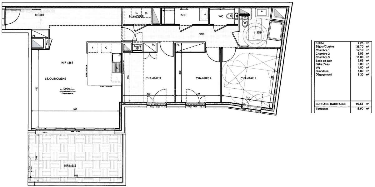 Appartement à SAINT-CLOUD