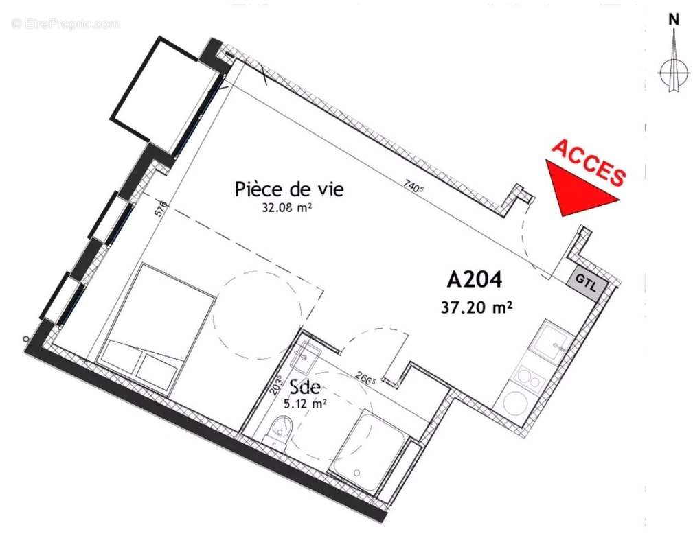 Appartement à GENTILLY