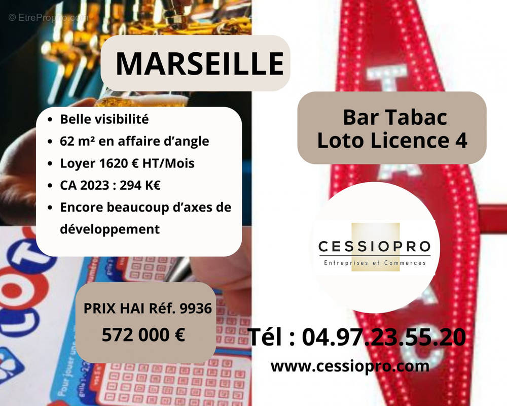 Commerce à MARSEILLE-14E