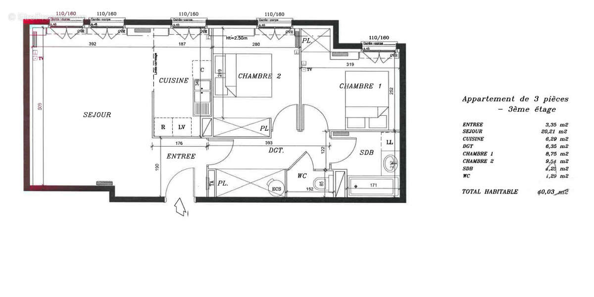 Appartement à MORANGIS