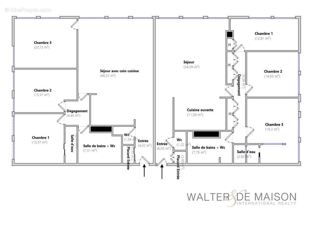 Appartement à RUEIL-MALMAISON