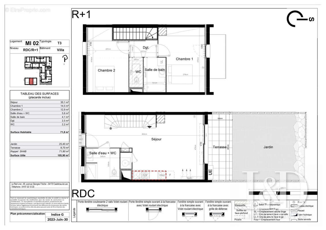 Appartement à SAUVIAN