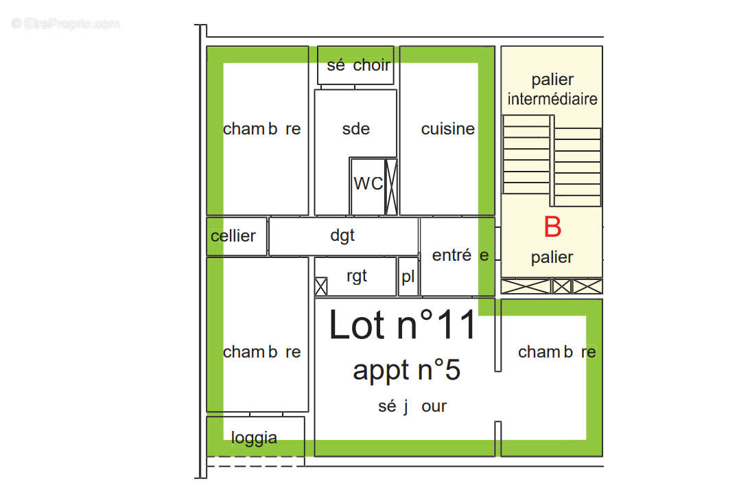 Appartement à CHEMILLE