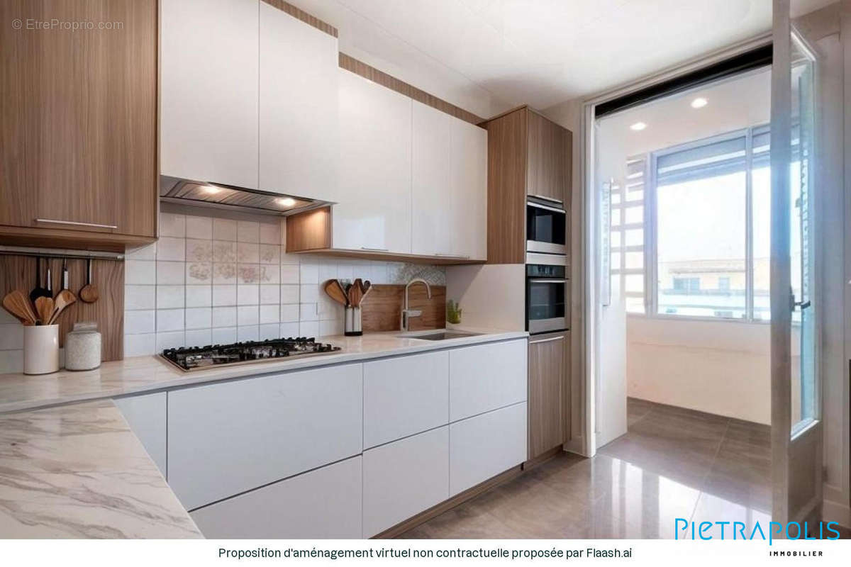 Cuisine - Appartement à LYON-8E