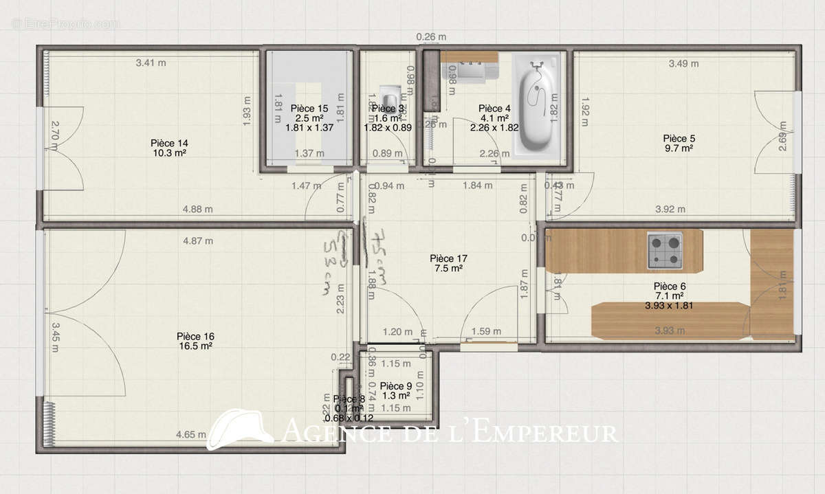 Appartement à RUEIL-MALMAISON